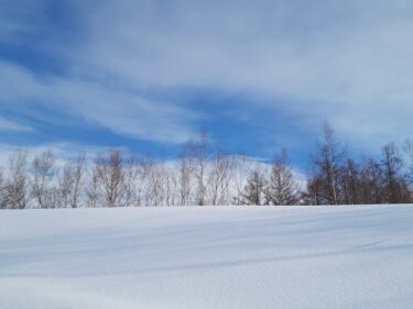 冬の北海道、富良野の旅。静かな富良野を満喫できた。
